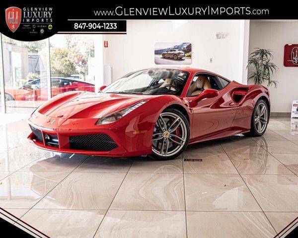 used 2018 Ferrari 488 GTB car, priced at $259,999
