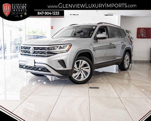 used 2021 Volkswagen Atlas car, priced at $20,998