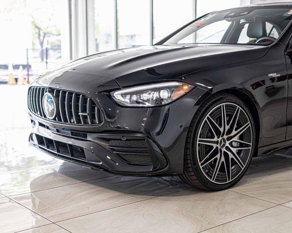 used 2024 Mercedes-Benz AMG C 43 car, priced at $63,888