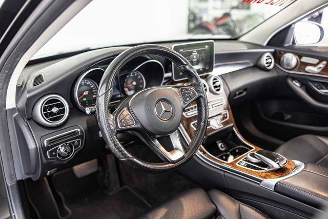 used 2015 Mercedes-Benz C-Class car, priced at $16,599