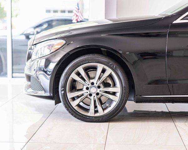 used 2015 Mercedes-Benz C-Class car, priced at $16,599