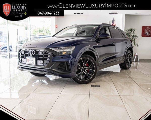 used 2019 Audi Q8 car, priced at $44,999