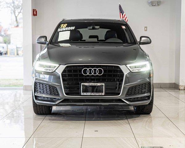 used 2018 Audi Q3 car, priced at $19,650