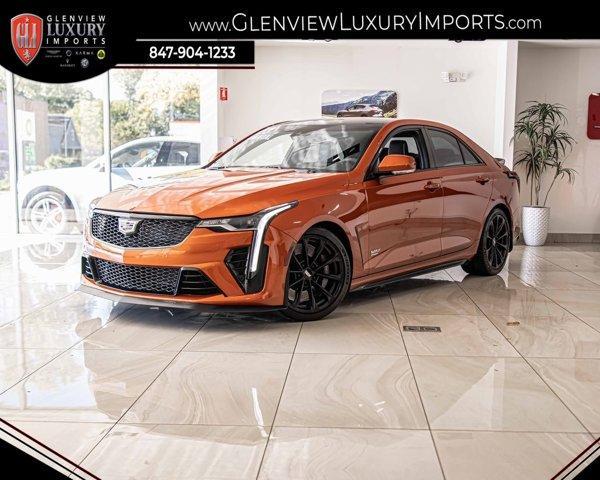 used 2023 Cadillac CT4-V car, priced at $61,888