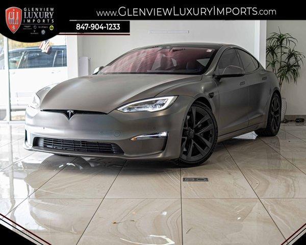 used 2021 Tesla Model S car, priced at $59,998