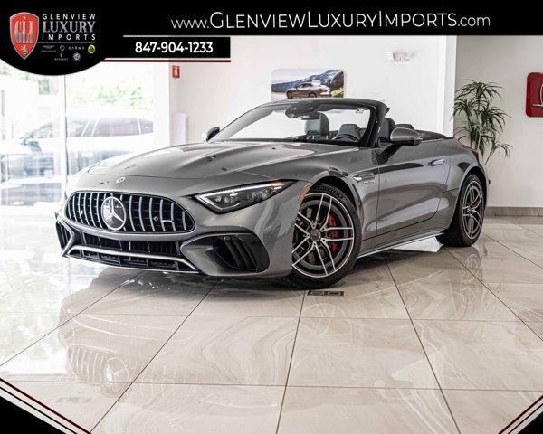 used 2022 Mercedes-Benz AMG SL 55 car, priced at $88,999