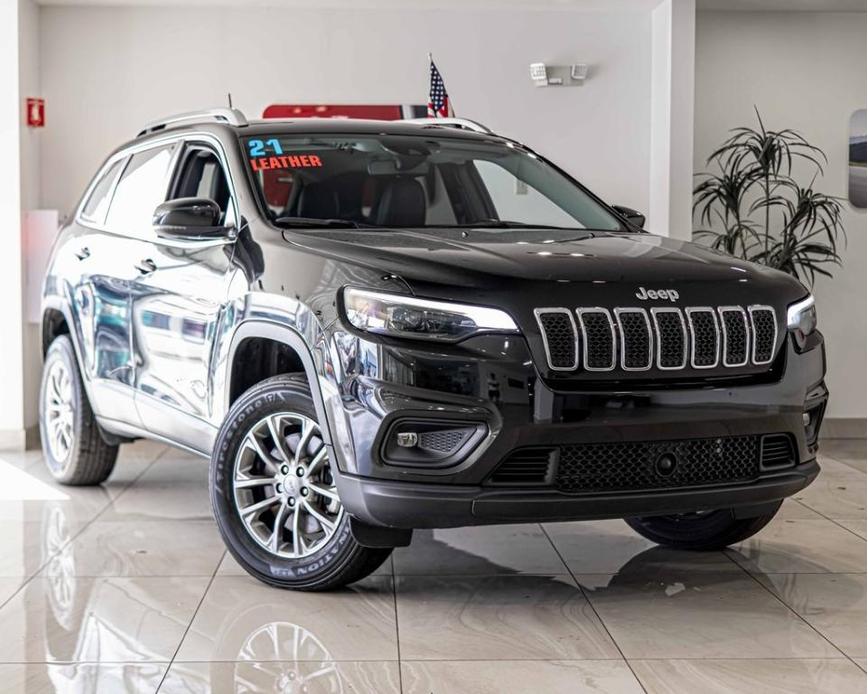 used 2021 Jeep Cherokee car, priced at $23,888