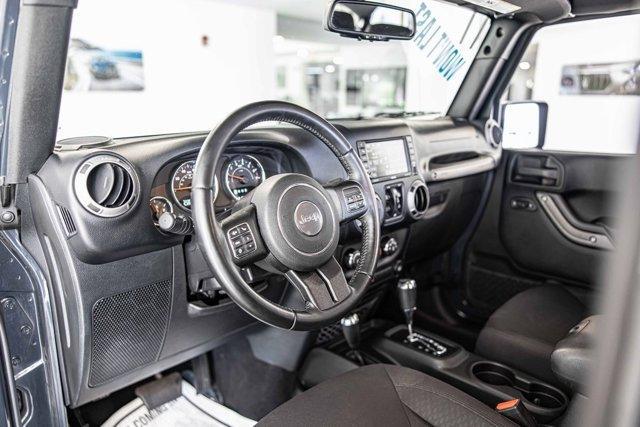 used 2017 Jeep Wrangler Unlimited car, priced at $21,888