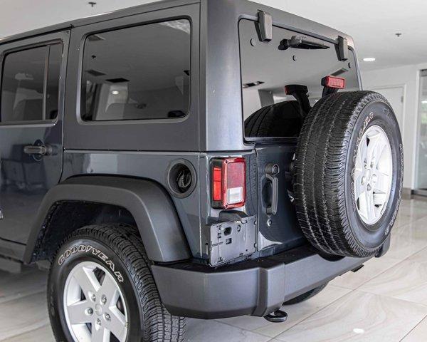 used 2017 Jeep Wrangler Unlimited car, priced at $21,888