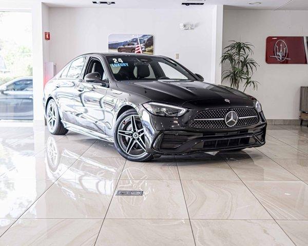 used 2024 Mercedes-Benz C-Class car, priced at $47,887
