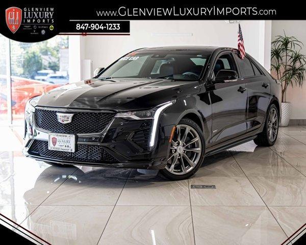 used 2024 Cadillac CT4-V car, priced at $48,555