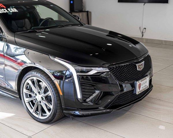 used 2024 Cadillac CT4-V car, priced at $48,555