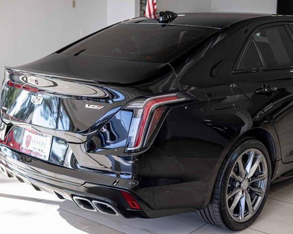 used 2024 Cadillac CT4-V car, priced at $48,555