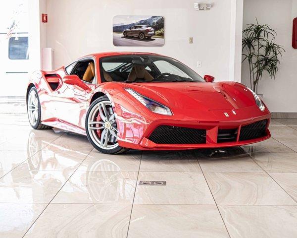 used 2018 Ferrari 488 GTB car, priced at $264,999