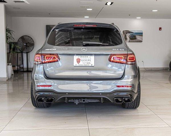 used 2021 Mercedes-Benz AMG GLC 63 car, priced at $62,999