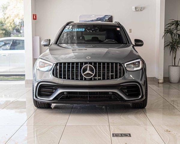 used 2021 Mercedes-Benz AMG GLC 63 car, priced at $62,999