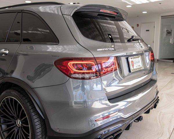 used 2021 Mercedes-Benz AMG GLC 63 car, priced at $62,999