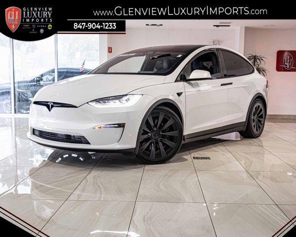 used 2022 Tesla Model X car, priced at $66,999