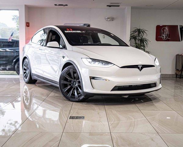 used 2022 Tesla Model X car, priced at $66,999