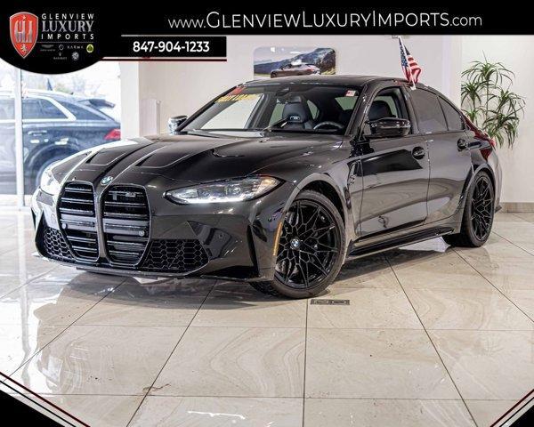 used 2024 BMW M3 car, priced at $93,998