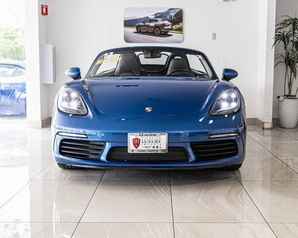used 2017 Porsche 718 Boxster car, priced at $54,988