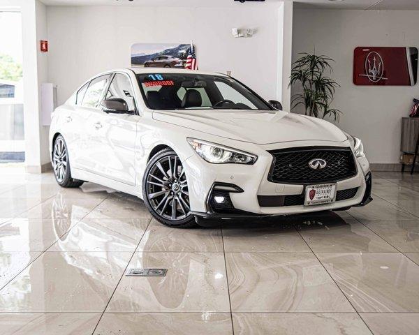 used 2018 INFINITI Q50 car, priced at $26,999