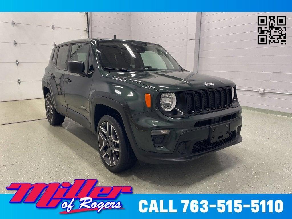 used 2021 Jeep Renegade car, priced at $17,999