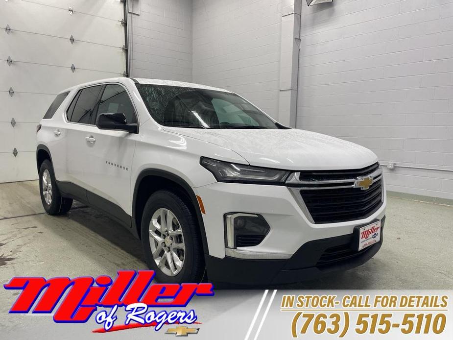 used 2022 Chevrolet Traverse car, priced at $27,999