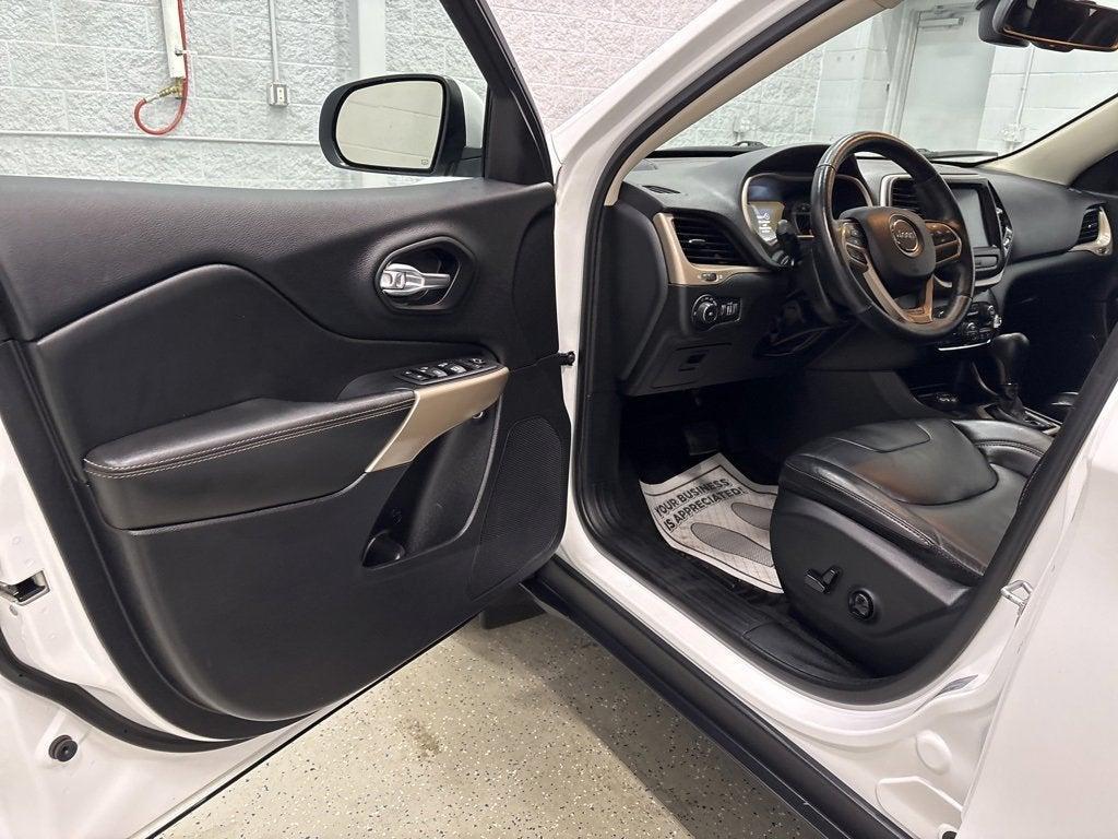 used 2017 Jeep Cherokee car, priced at $13,990