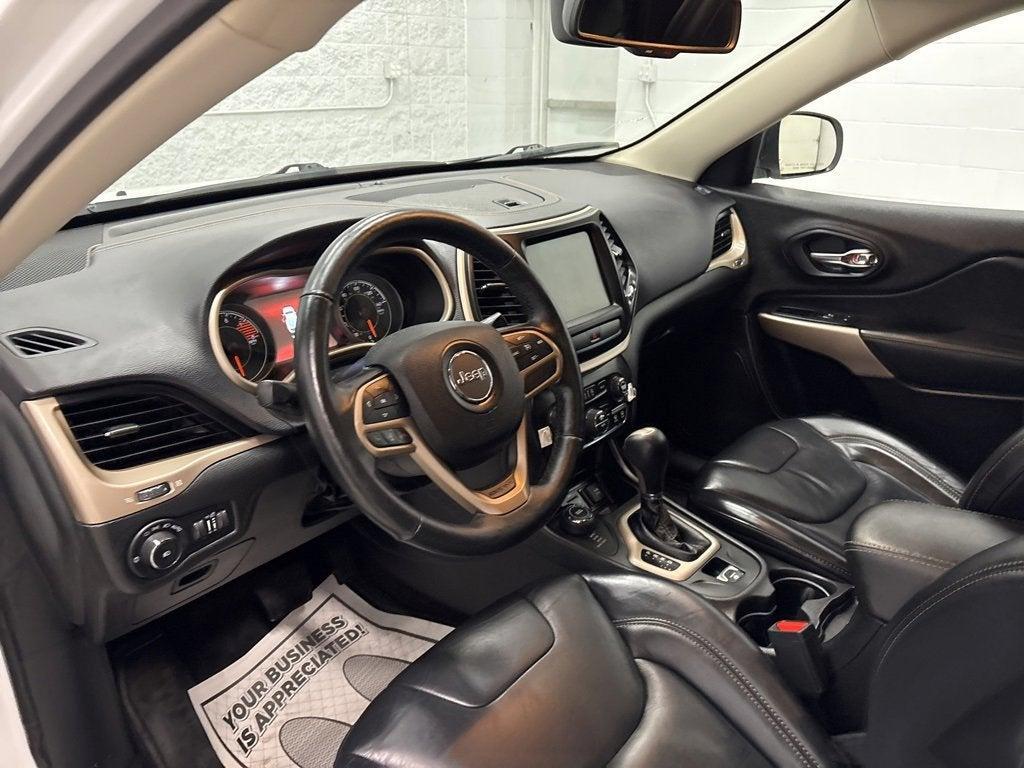 used 2017 Jeep Cherokee car, priced at $13,990