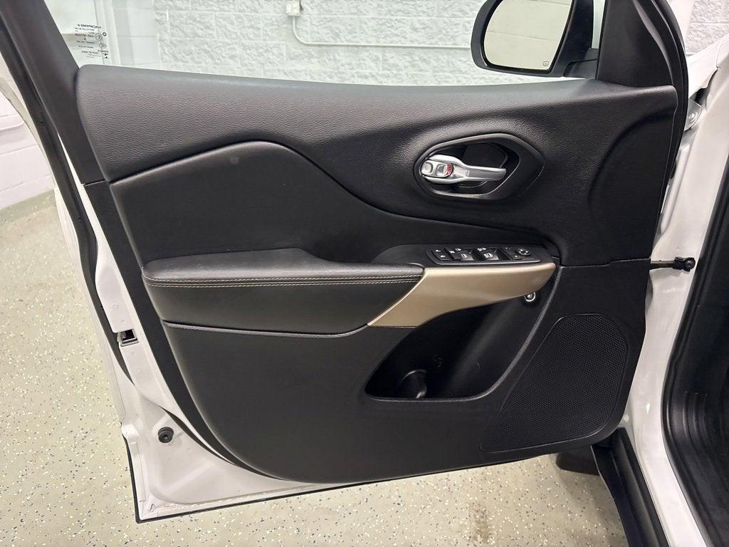 used 2017 Jeep Cherokee car, priced at $13,990