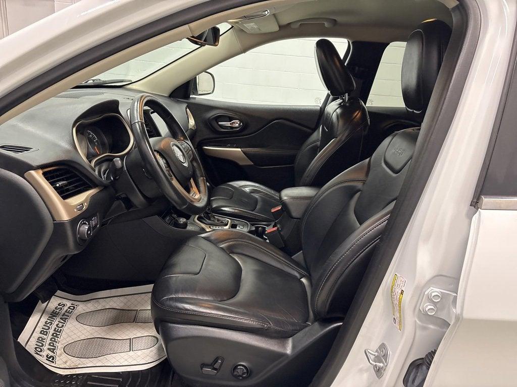 used 2017 Jeep Cherokee car, priced at $13,990