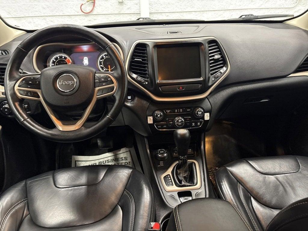 used 2017 Jeep Cherokee car, priced at $13,990