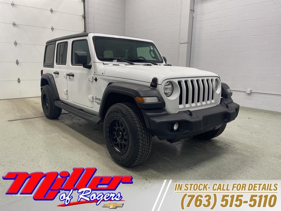 used 2019 Jeep Wrangler Unlimited car, priced at $24,999