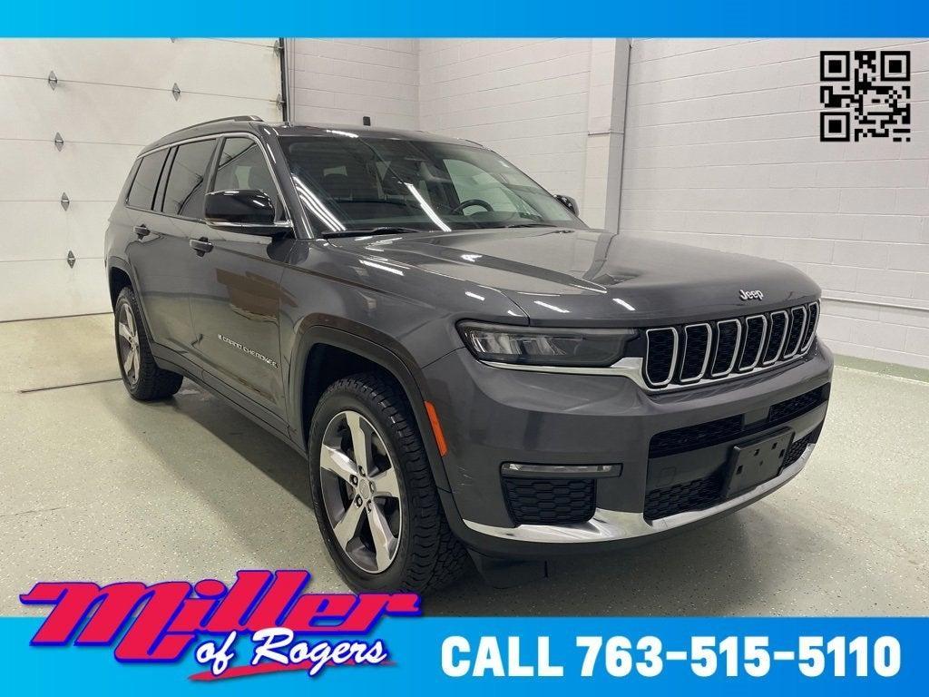 used 2021 Jeep Grand Cherokee L car, priced at $27,999