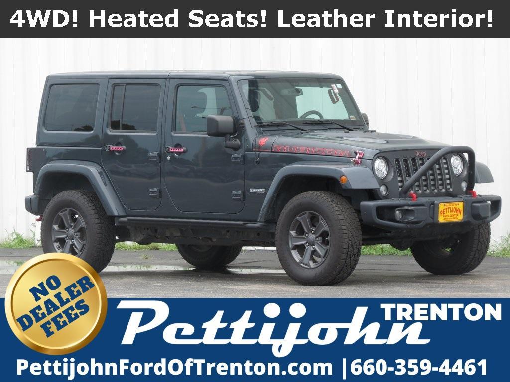 used 2017 Jeep Wrangler Unlimited car, priced at $23,000