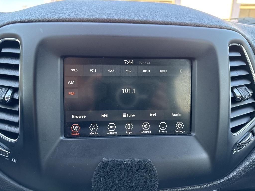 used 2021 Jeep Compass car, priced at $15,000