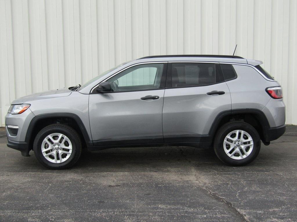 used 2021 Jeep Compass car, priced at $13,500