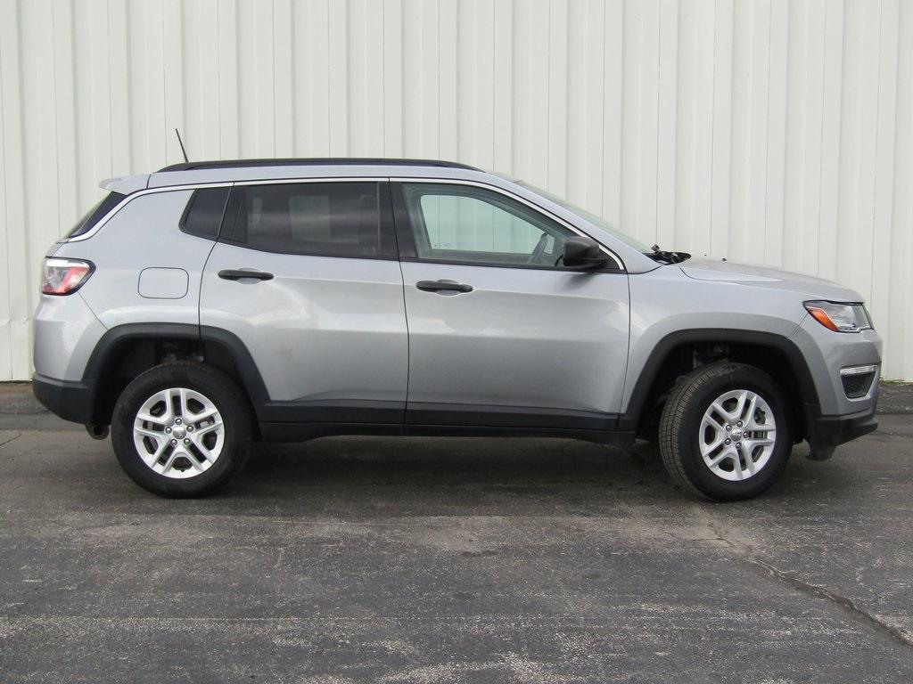 used 2021 Jeep Compass car, priced at $13,500