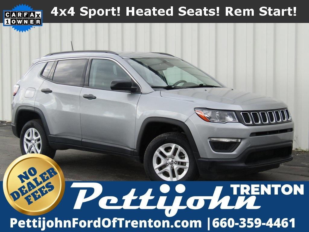 used 2021 Jeep Compass car, priced at $13,500