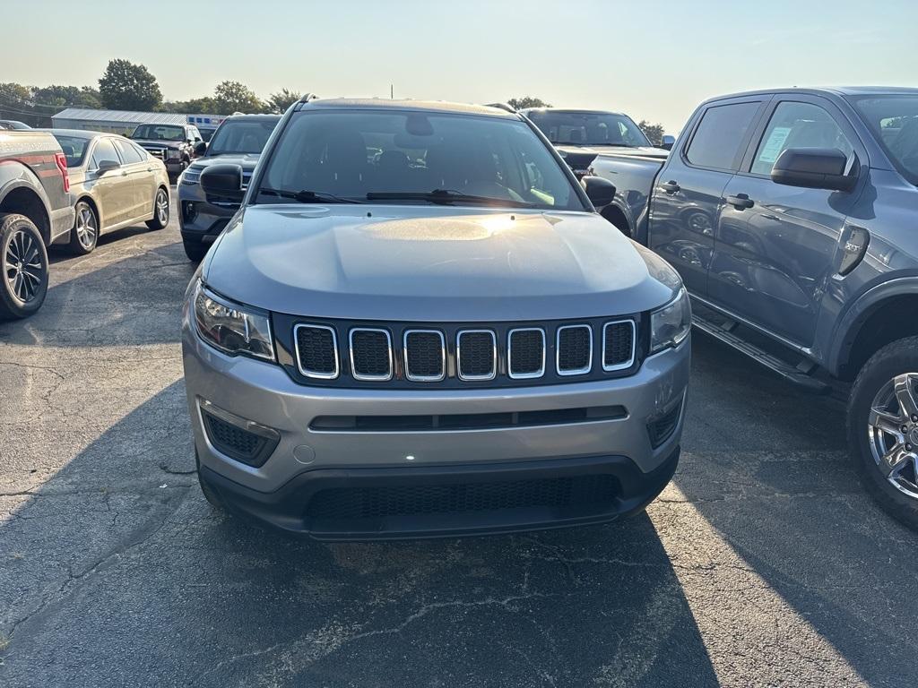 used 2021 Jeep Compass car, priced at $15,000