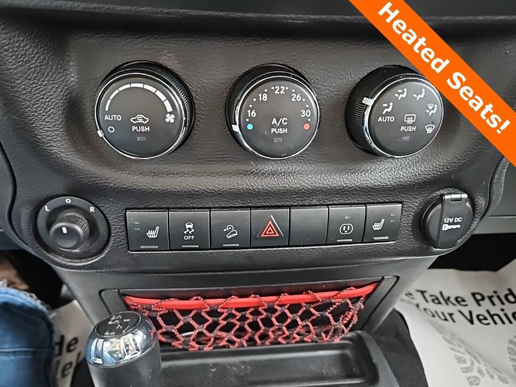 used 2018 Jeep Wrangler JK Unlimited car, priced at $24,400