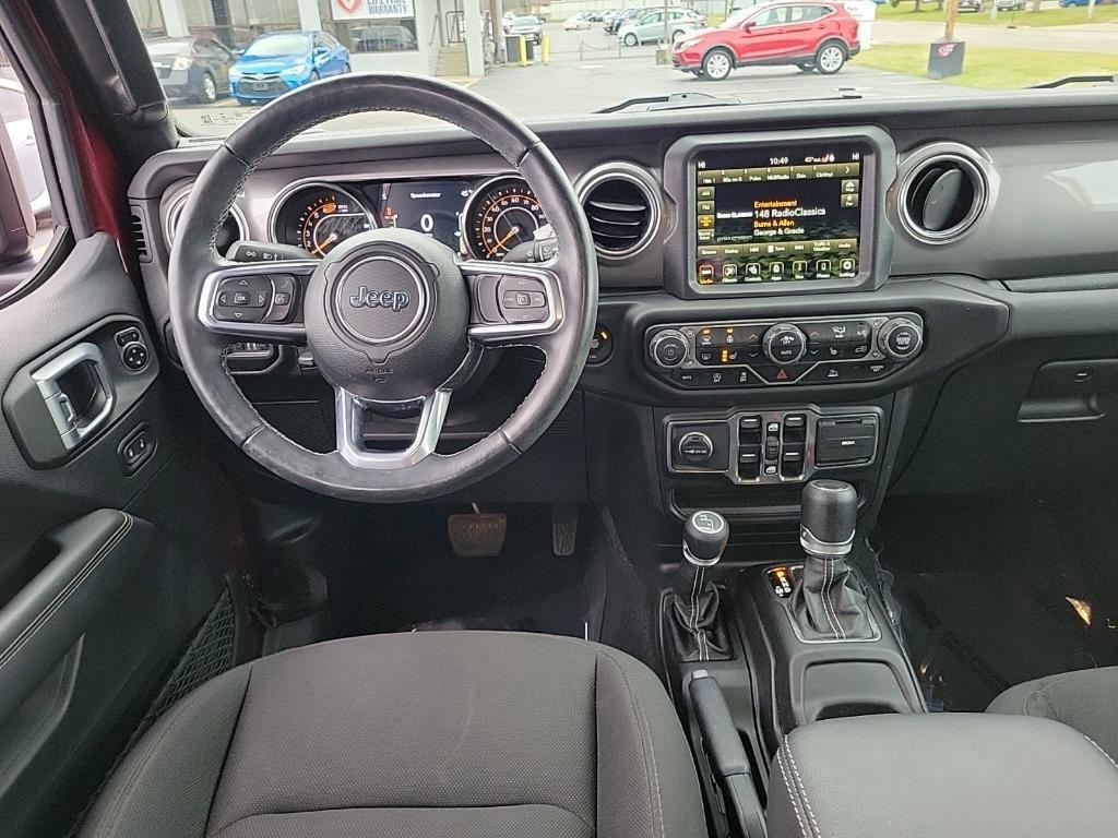 used 2021 Jeep Wrangler Unlimited car, priced at $33,470