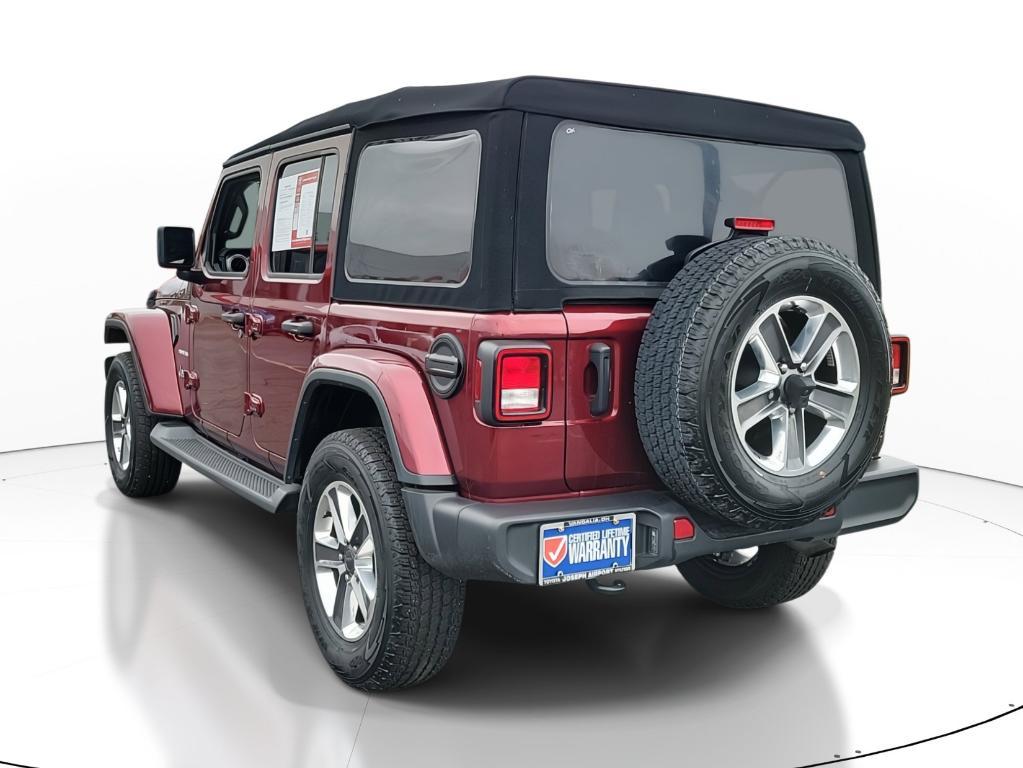 used 2021 Jeep Wrangler Unlimited car, priced at $33,470