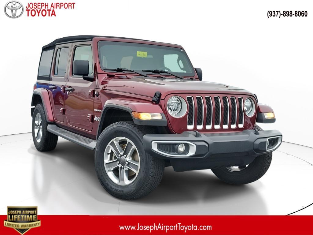 used 2021 Jeep Wrangler Unlimited car, priced at $33,470