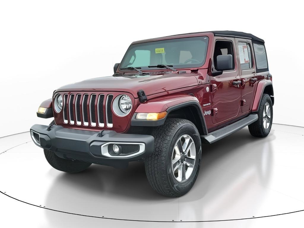 used 2021 Jeep Wrangler Unlimited car, priced at $33,470