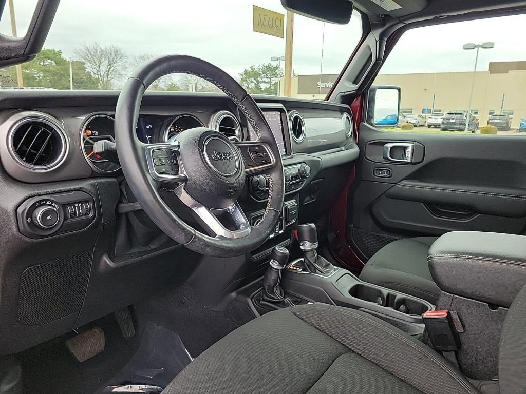 used 2021 Jeep Wrangler Unlimited car, priced at $33,470