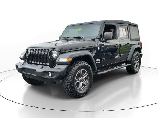 used 2018 Jeep Wrangler Unlimited car, priced at $21,841