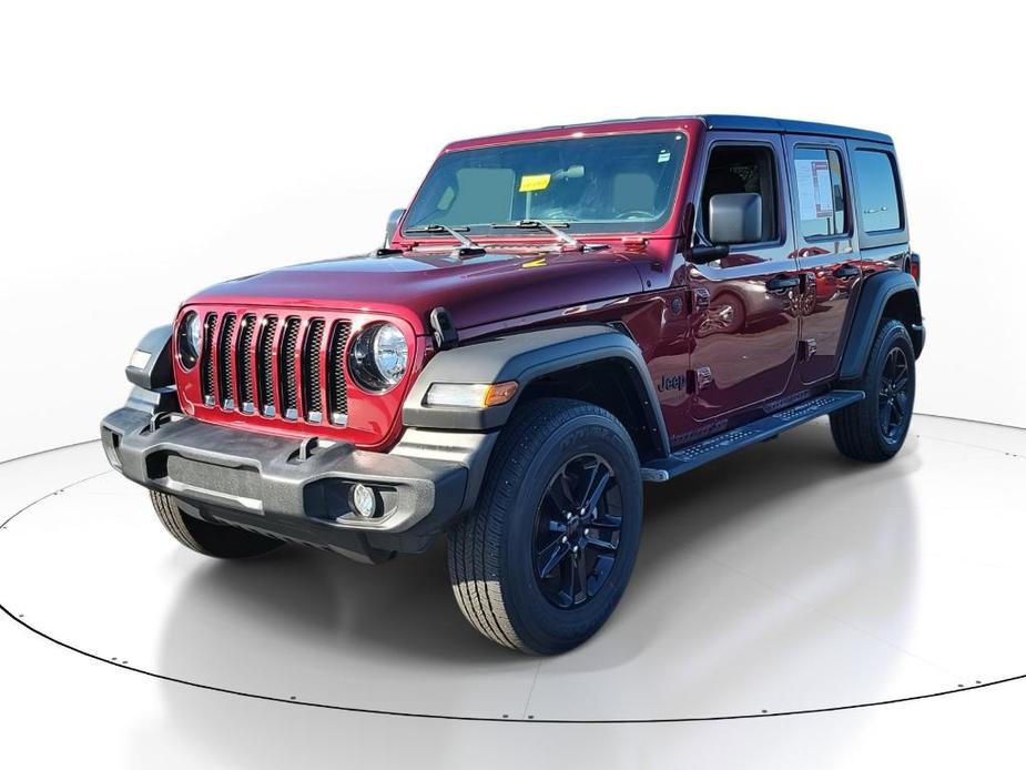 used 2021 Jeep Wrangler Unlimited car, priced at $31,447