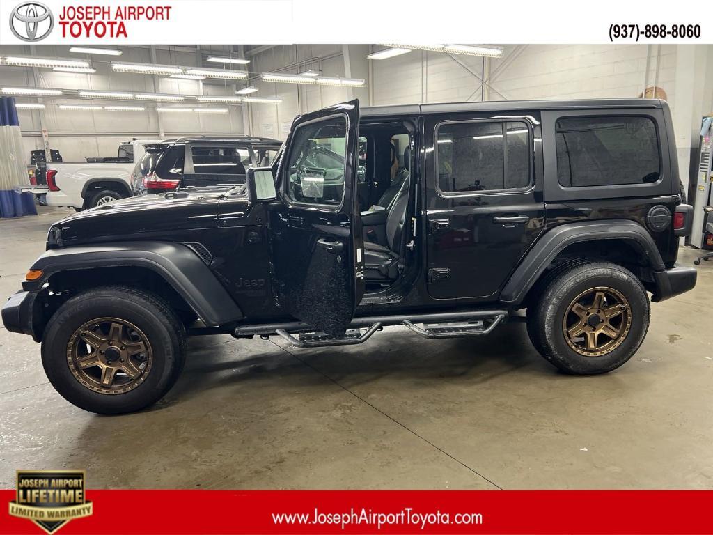 used 2021 Jeep Wrangler Unlimited car, priced at $30,331